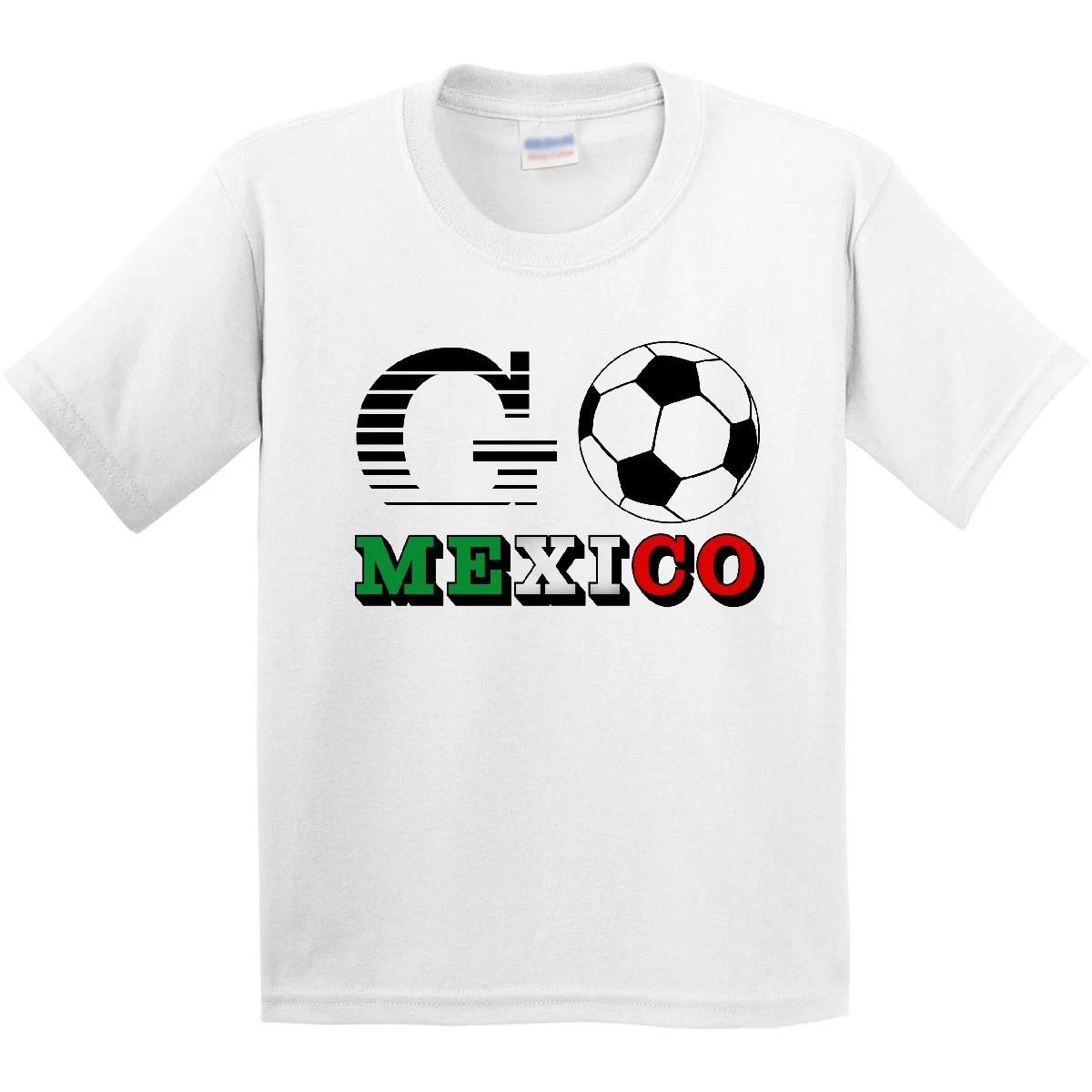 

Inktastic Go, Mexico- Soccer, Football Youth T-Shirt Sports Mexican World Team 100