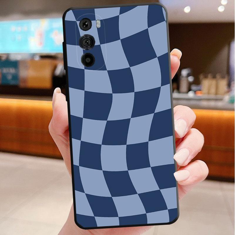

Phone Case For Motorola Edge 50 40 Pro 60 50 40 30 Ultra Neo Fusion Moto G Play G Stylus G Power G Cute Blue Aesthtic G Play 4G 2024