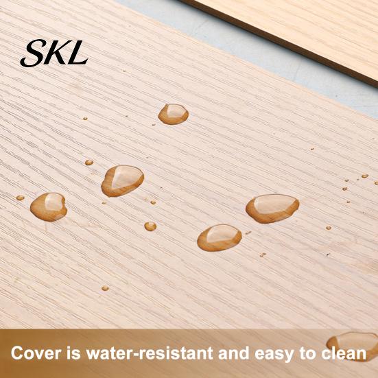 Stable Drawing Surface Wooden Clipboard with Metal Clip, A4 Letter Size Rounded Edge Board, Wood Grain Thicken Hardboard for Office, School Art Supply