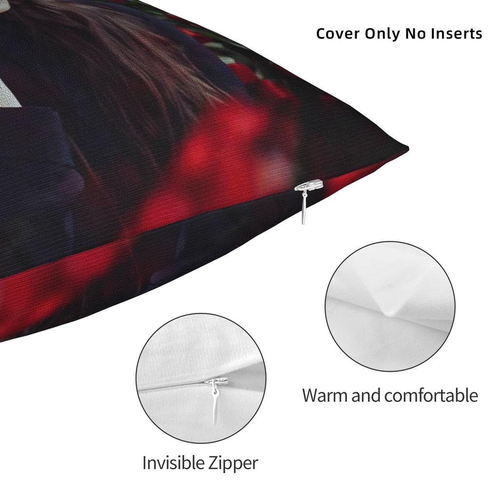 Rosalia LUX Tour 2026 Pillowcases Merchandise Printing Cushion Cover Decorative Throw Pillow Case Cover Home Multi Size