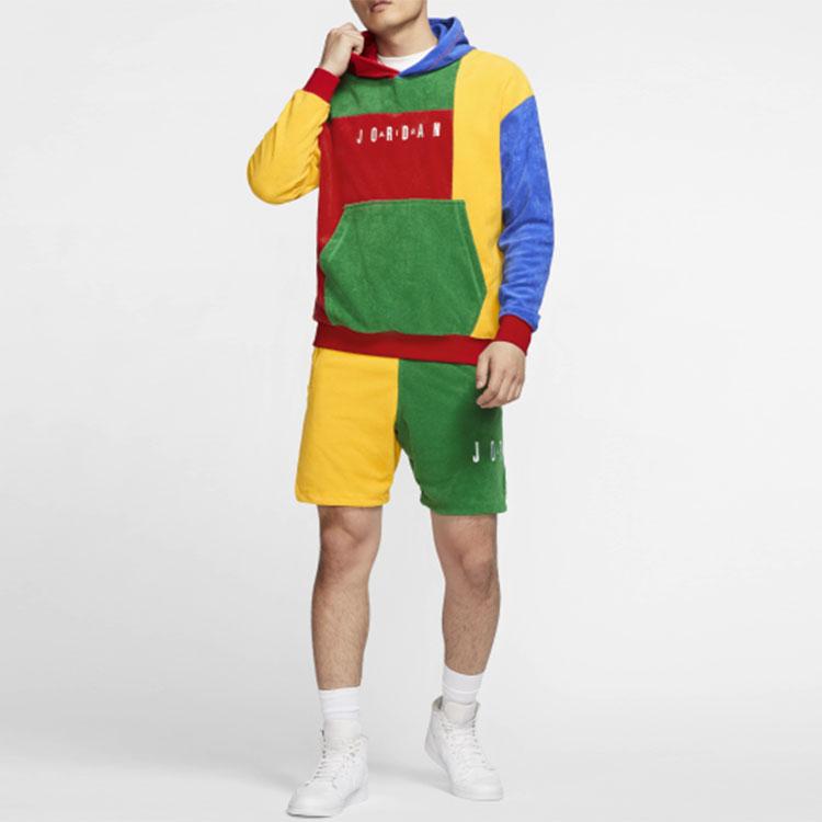 Jordan Sport DNA Colorblock Hoodie Herren Oberteile Mehrfarbig CJ6084-480