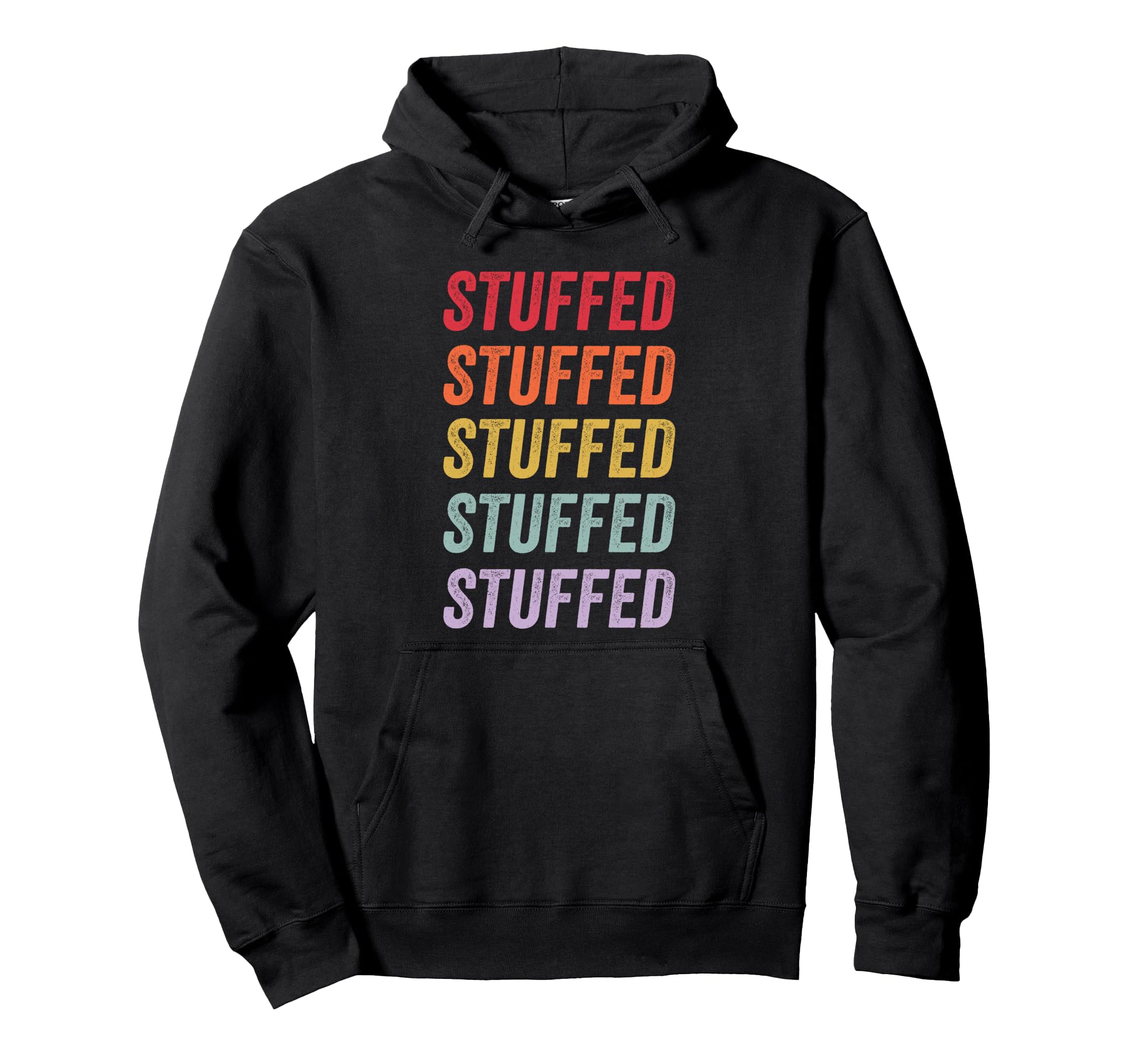 

Stuffed Hoodie чёрный