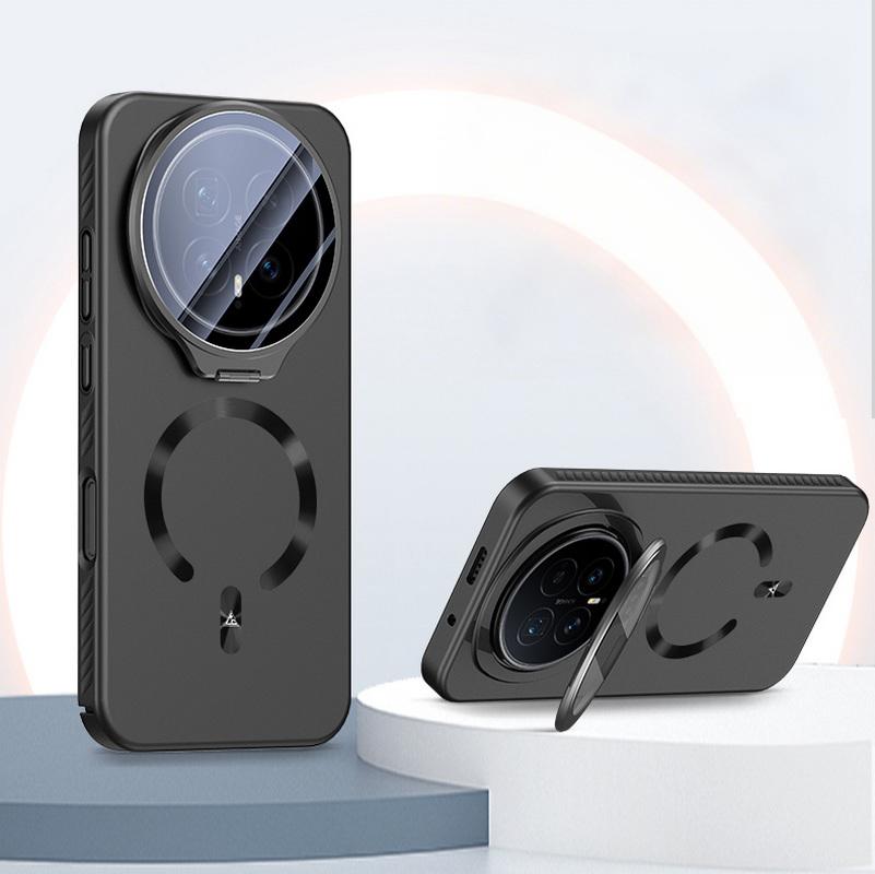Kratzfeste Rückplatte mit unsichtbarer Kamera-Halterung Hülle Für Honor Magic 8 Pro magic8 mit Magsafe Ring Abdeckung