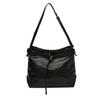 Casual texture women's bag new large-capacity commuter tote bag fashionable retro shoulder messenger bag