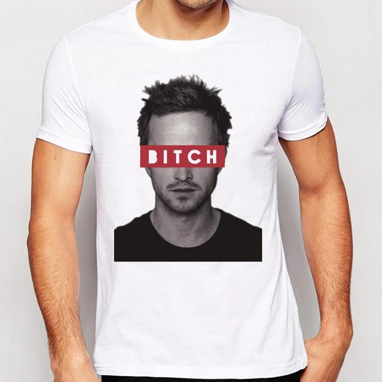 Newest Men Fashion Breaking Bad T-shirt Heisenberg Iam the Denger Retro Printed Hipster Tops Short Sleeve Casual  Tee