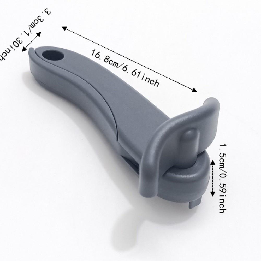 Easy Grip Can Opener Anti Slip Jar Opener Durable Manual Can Opener Kitchen Tools