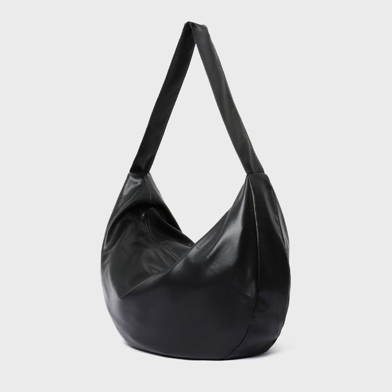 Large Soft Hobos PU Leather Tote Bags for Women Designer Shoulder Bag Casual Solid Color Crossbody Bag Cloud Dumpling Bags MIT