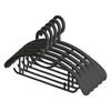 5 Pcs/Set Plastic Non-slip Clothes Hanger Wide Shoulder Adult Size Plastic Clothes Hanger Thickened Clothes Drying Rack