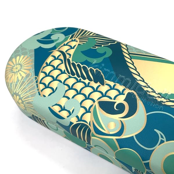 Kimmidoll Brillenetui mit Reinigungs-Kokeshi-Puppe Tuch, (YOSHIKO)