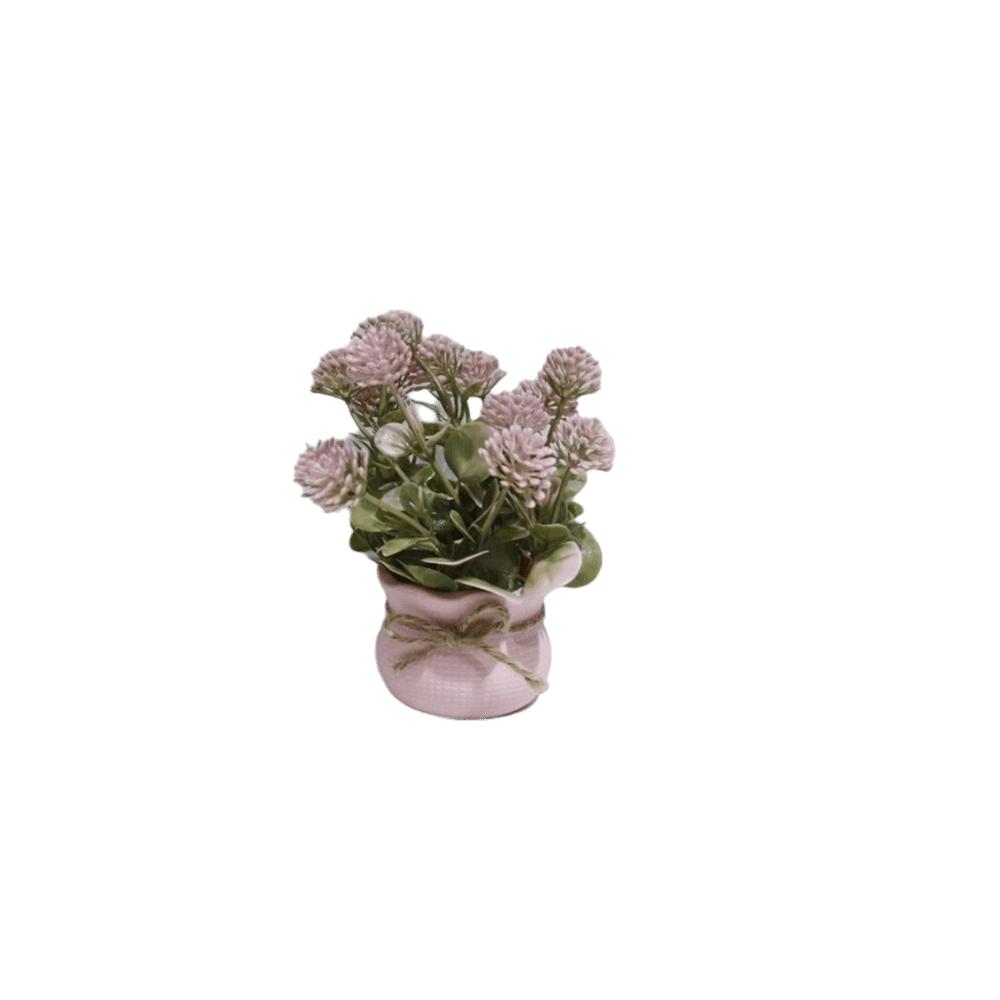 Ornaments Artificial Potted Flowers Mini Artificial Flower Bonsai Sweet Potted Plants Office Type A