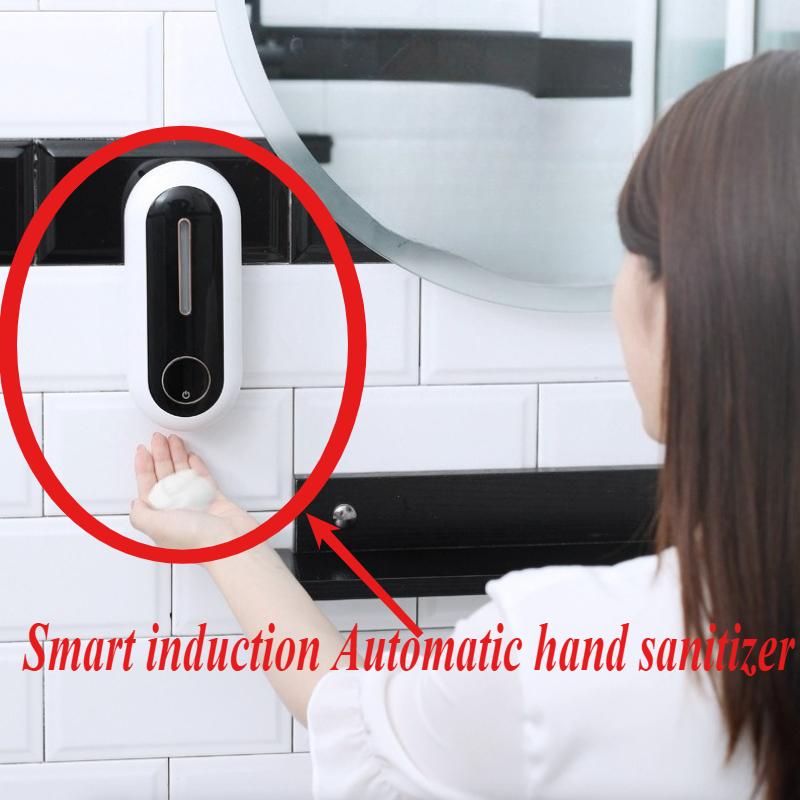 Intelligentes Zuhause Induktions-Seifenspender Automatischer Handdesinfizierer Elektrischer wandmontierter Schaum Handy USB wiederaufladbarer Spender