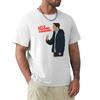 Mikel Arteta Let's Fogging Go T-Shirt Blue Archive Korean Fashion Slim Fit T Shirts for Men