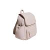 Adidas Flap Classic Casual Large Capacity Nylon Backpack Women Backpack Miracle-Gray Brown JJ2089