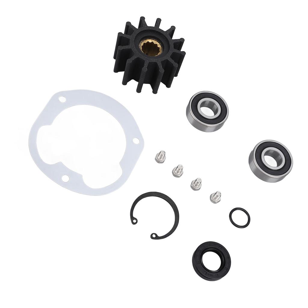 Raw Water Sea Pump Rebuild Kit 3857794 With Impeller Seal Replacement for OMC Side Mounted Raw
