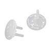10pcs EU Stand Power Socket Cover 2 Hole Electrical Outlet Child Safety Shock Proof Plugs Protector