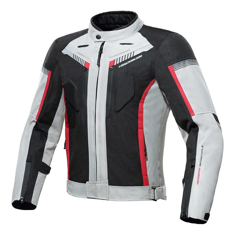 Motorcycle Riding Jacket Pants Set With Built-in Armor Waterproof Windproof Thermal Off-Road Mountain Bike Racing