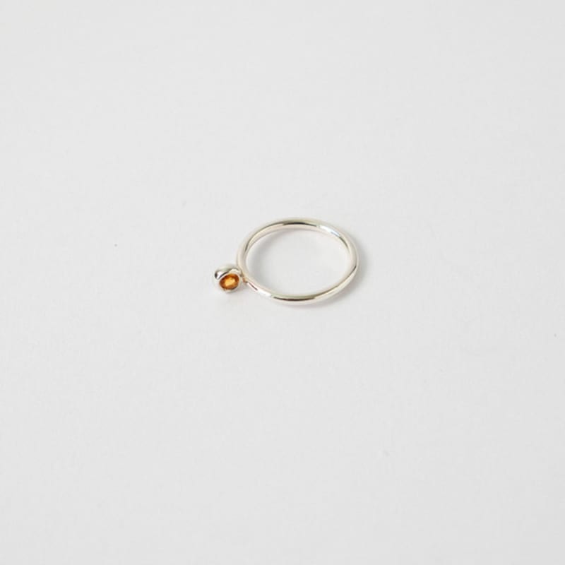 1LSTUDIO ORANGE SAPPHIRE RING