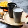 European and American Customers, Water Cup Ceramic Beer Cup Japanese Tea Cup Retro Household Juice Cup Milk Cup Straight Cup