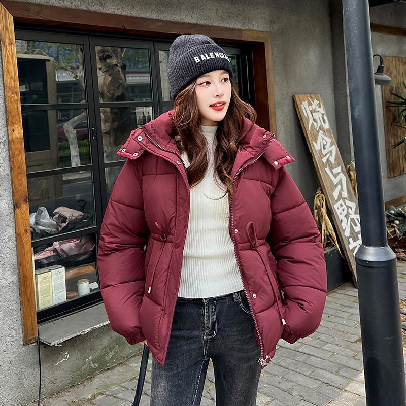 New Winter Hooded Cotton Coat, Bread Jacket, Cotton Jacket, Women's Versatile Cotton Coat, Loose and Fashionable Korean Version of Women