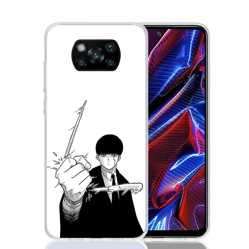 

Mashle Magic And Muscles Phone Case For Xiaomi Poco X7 X6 X5 Pro F7 Ultra Redmi 15C 15 13 13C 12 12C 10 10A 10C 9 9A 9C 9T Cover Redmi 15 5G