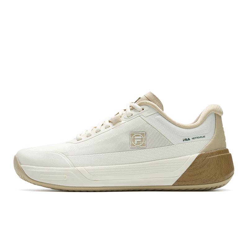 FILA Cushioning Abrasion Resistant Breathable Coverage Lightweight Low top Tennis Shoes Women s Antique White A12W621503FAW 37.5