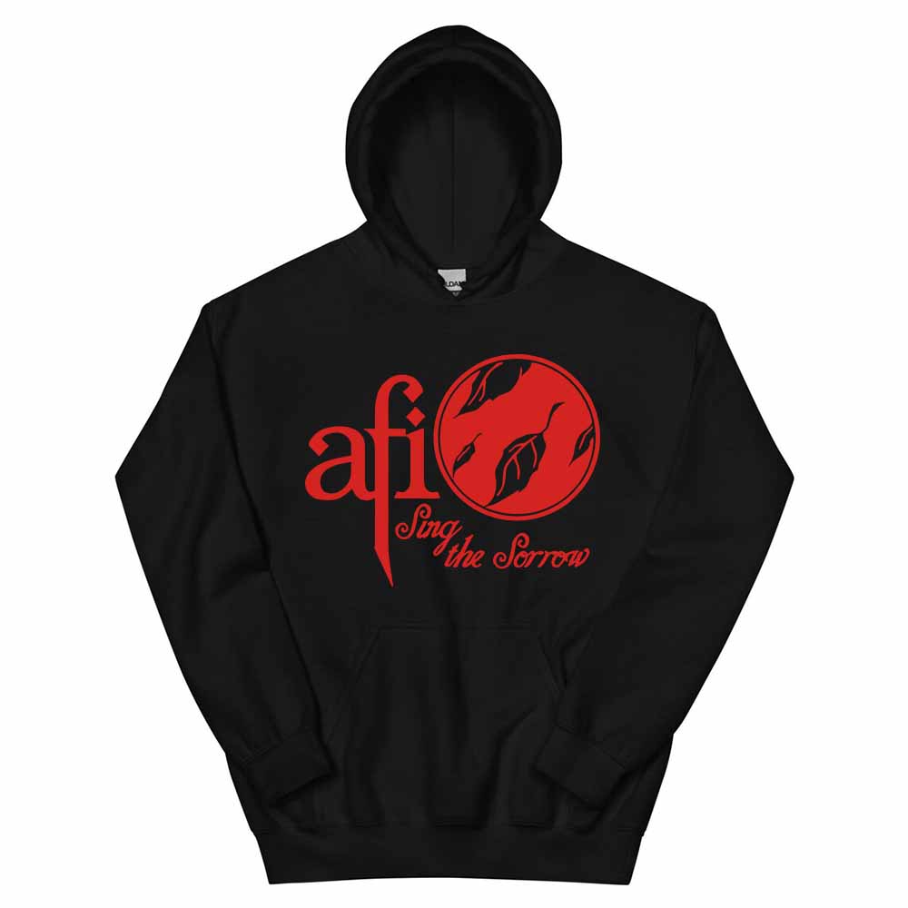 SING THE SORROW Hoodies AFI Band Grunge Fashion Sweatshirt Long Sleeve Male Hooded Pullovers Graphic Clothing Loose Hoody