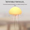 Jellyfish Lamp Voice Control Jellyfish Night Light Rechargeable Jellyfish Bedside Lamp Jellyfish Desk Lamp for Home Office Decor