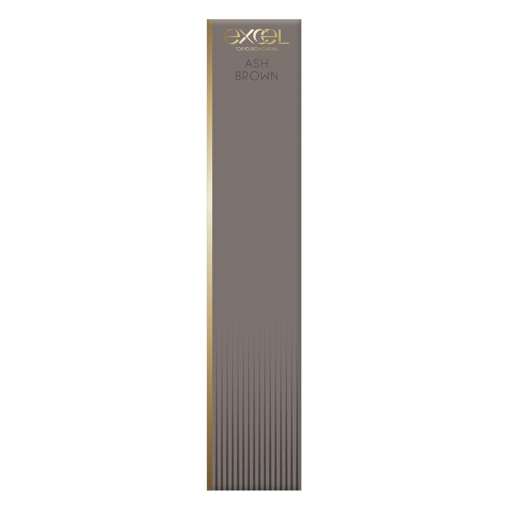 excel Lash Optimism LA02 Ash Brown Long Waterproof Smudge-Proof