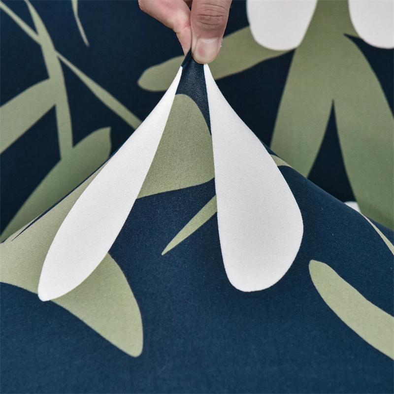 Nordic Flowers Bar Counter Club Chair Slipcover Stretch Spandex Tub Armchair Covers Relax Single Sofa Cover For Living Room