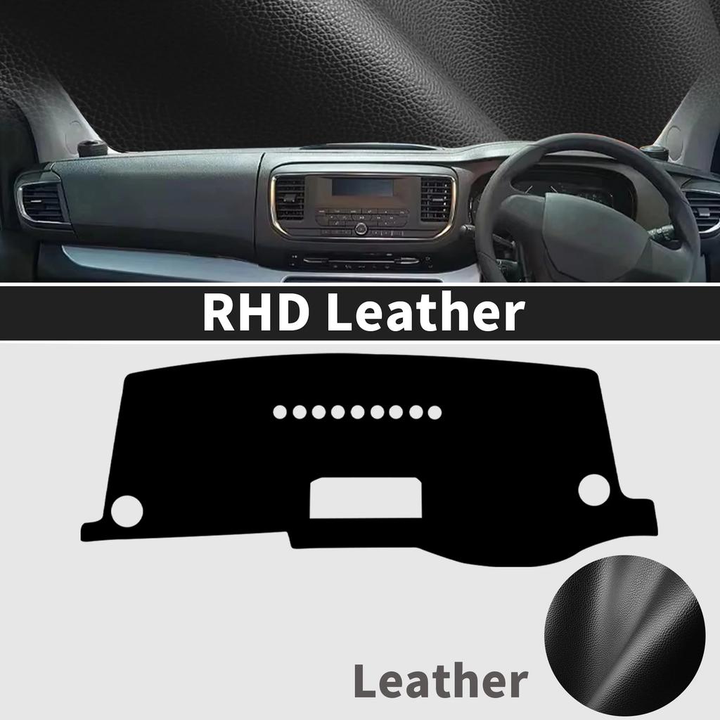 For Peugeot Expert Traveller 2017- Fiat Scudo Car Dashboard Cover Dashmat Non‑Slip Protective Dash Mat Pad Auto Accessories
