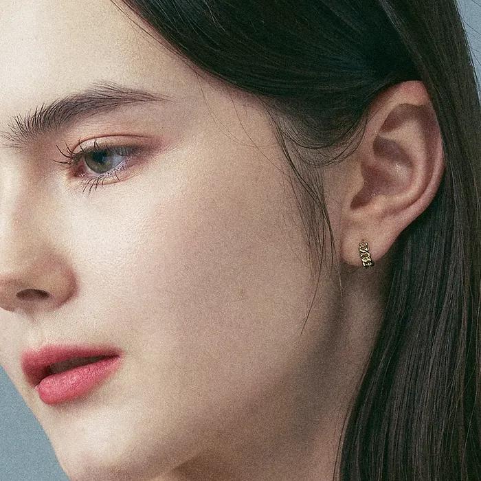 Chain Flow Mini One-Touch Earrings