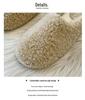 2025 Women's Lambswool Furry Flat Slippers: Cozy Autumn/Winter Casual Footwear