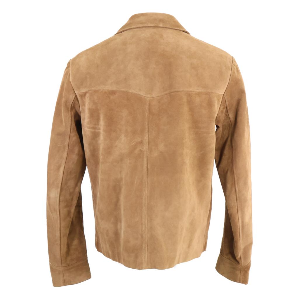 Saint Laurent Paris [Domestic Regular] 582288 Suede Western Jacket 48 BrownUsed