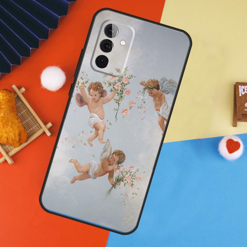 Renaissance Angels Case For Samsung Galaxy A52 A32 A12 A53 A33 A23 A13 A54 A34 A14 A51 A15 A25 A35 A55 Cover