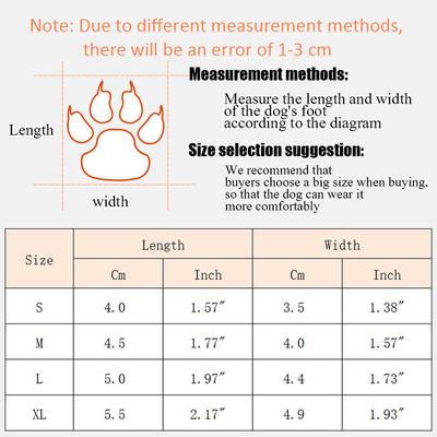 Winter Thicken Puppy Dog Snow Boots Non-slip Pet Shoes for Small Dogs Outdoor Walking Mascotas Footwear Chihuahua Poodle Shoes