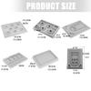 Portable Bead Stringing Platform For Jewelry Makers Adjustable Spacer Tray With Nonslip Design Beading Platform