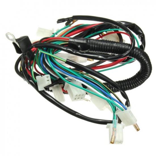 

CDI Wire Harness Stator Wiring Set For ATV Electric Quad Pit Bike 90/110/125cc
