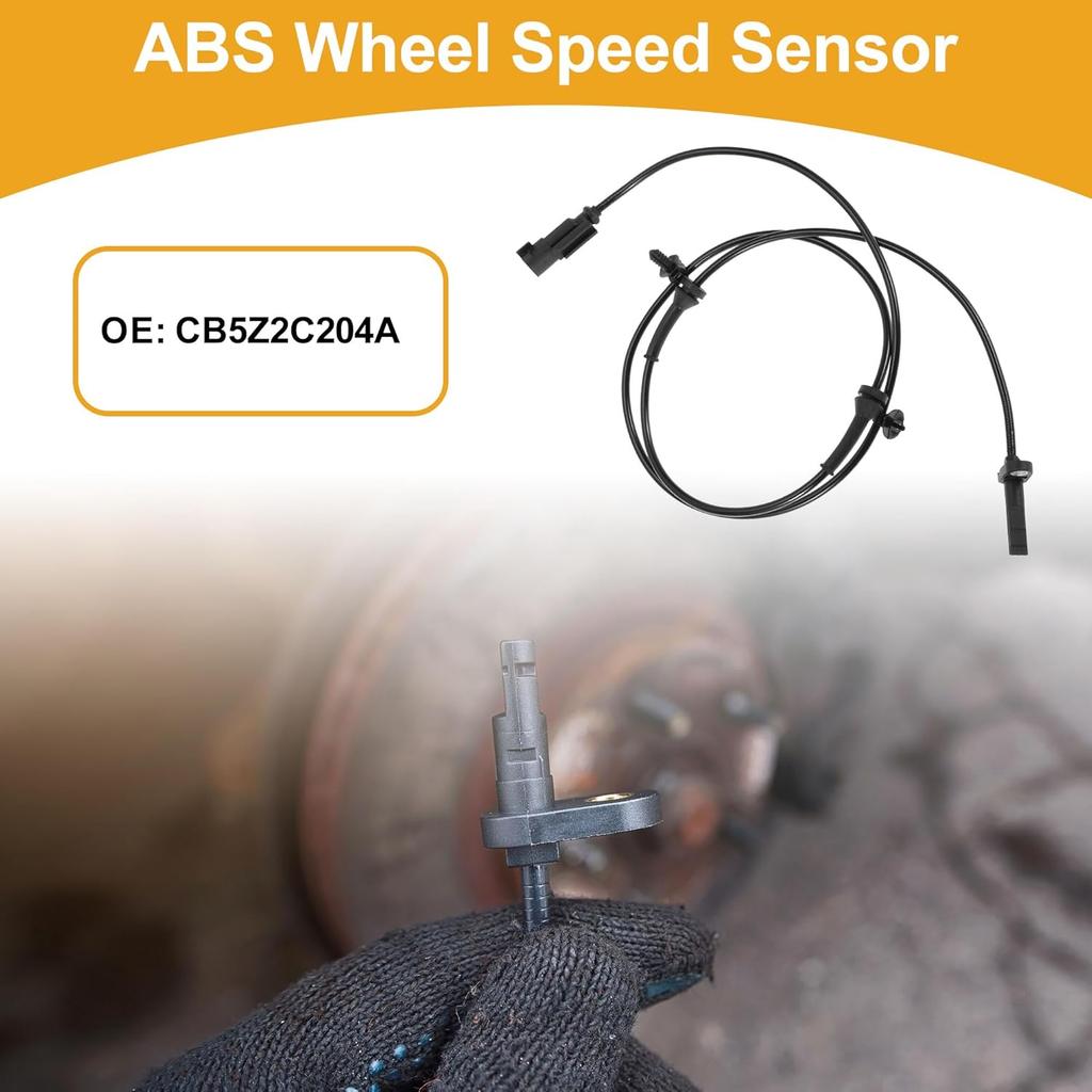 ABS Wheel Speed Sensor No.CB5Z2C204A Front Left Right ABS Sensor Anti-Lock Braking System Sensor for Ford Explorer 2011-2012