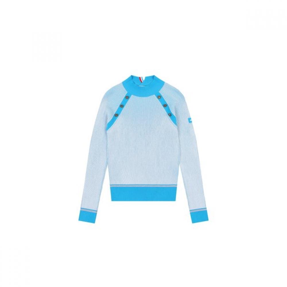 Onoff Women S Double Rib Naglan Sweater Of2603la Blue 40 14680₽