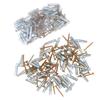100Set 6/8Mm Wall Anchors And Screws Set Metal Expansion Plug And Self Tapping Screws Kit For Concrete Drywall Mounting
