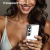 Candy Color Frame Minimalist Acrylic Phone Case Shockproof Transparent TPU Protective Cover For Sony Xperia 10 1 VII VI 5 V