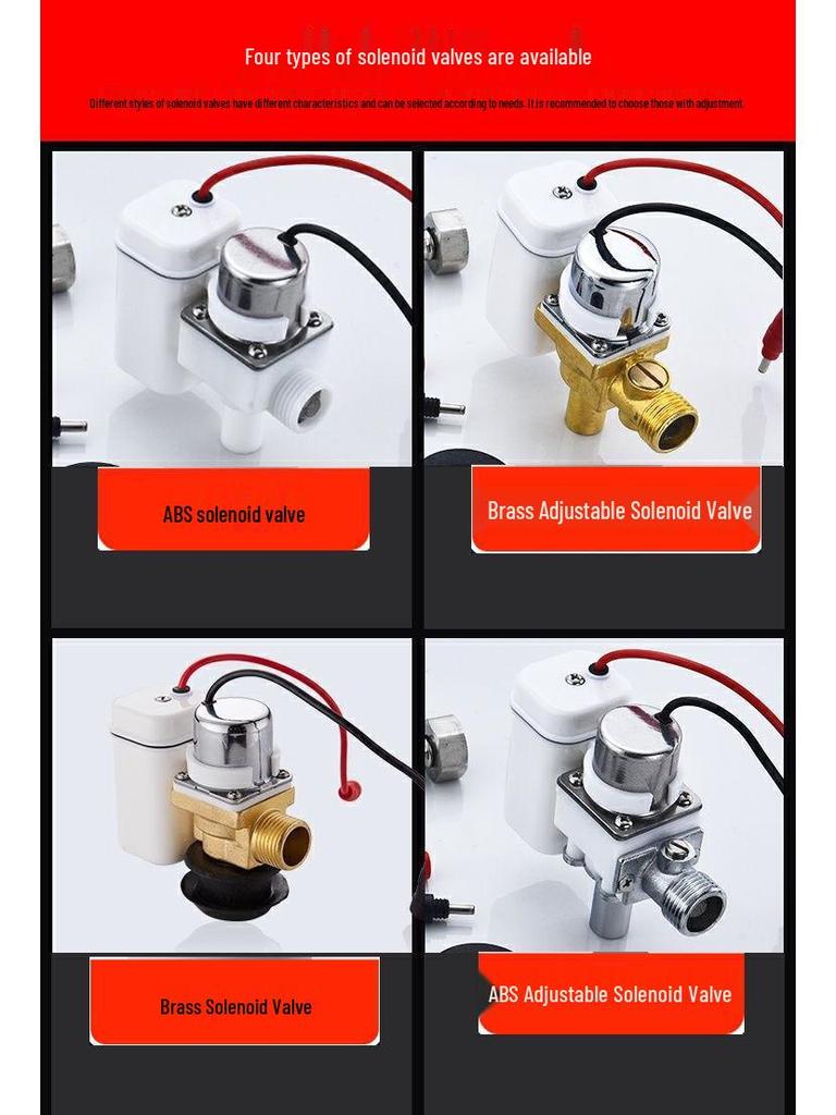 Automatischer Infrarot-Urinalspüler mit Magnetventilsensor