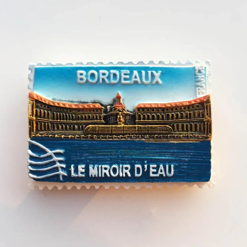 Französische Paris-Kühlschrankmagnete, Martinique, Provence, Korsika, Menton, Bordeaux, Alpen, Bretagne, touristische Souvenirs, Kühlschrankaufkleber