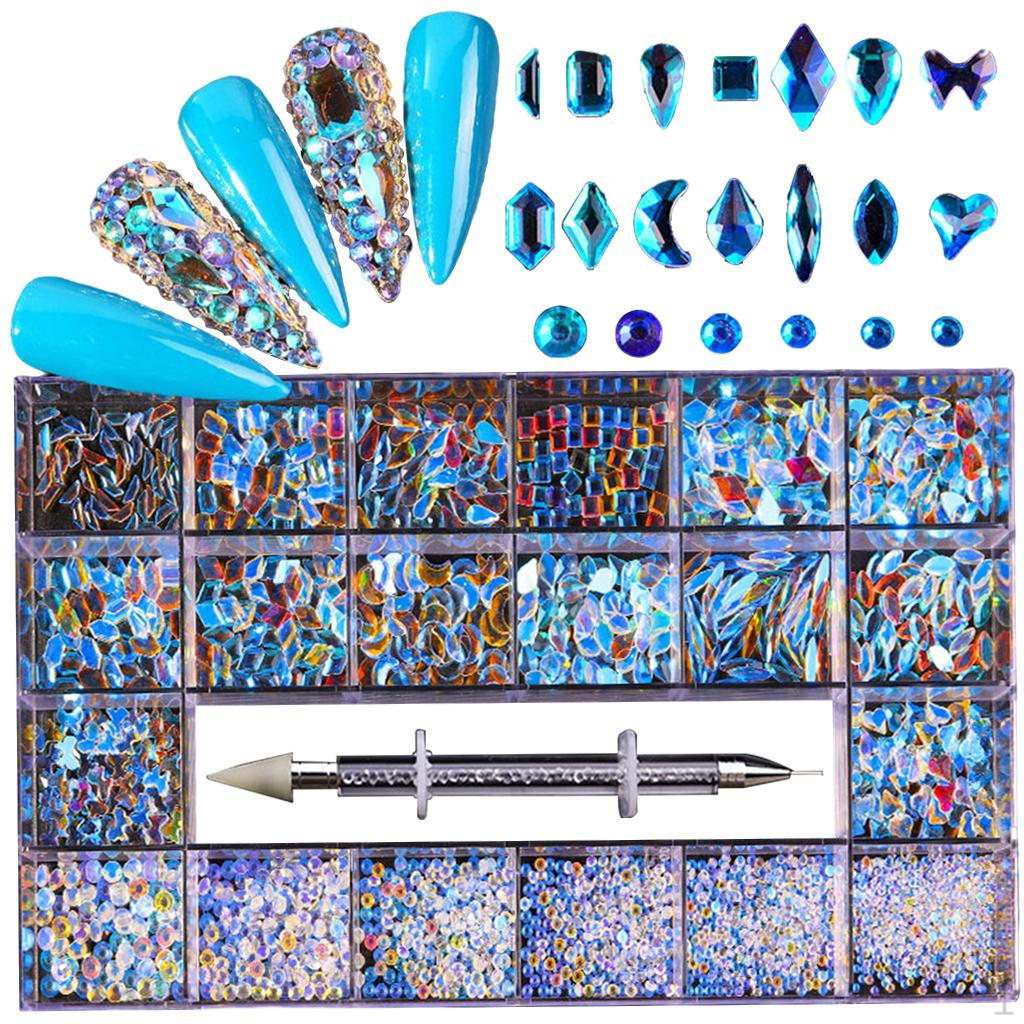 

Rhine Decorations, Supplies Crystal with Pick , decorate phone s case, glasses, made card Style 5