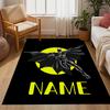 Looney Taz Art Personalized Name Carpet Design for Decorate room Entryway Study room Balcony Anti-slip Rug Anime Office Decor