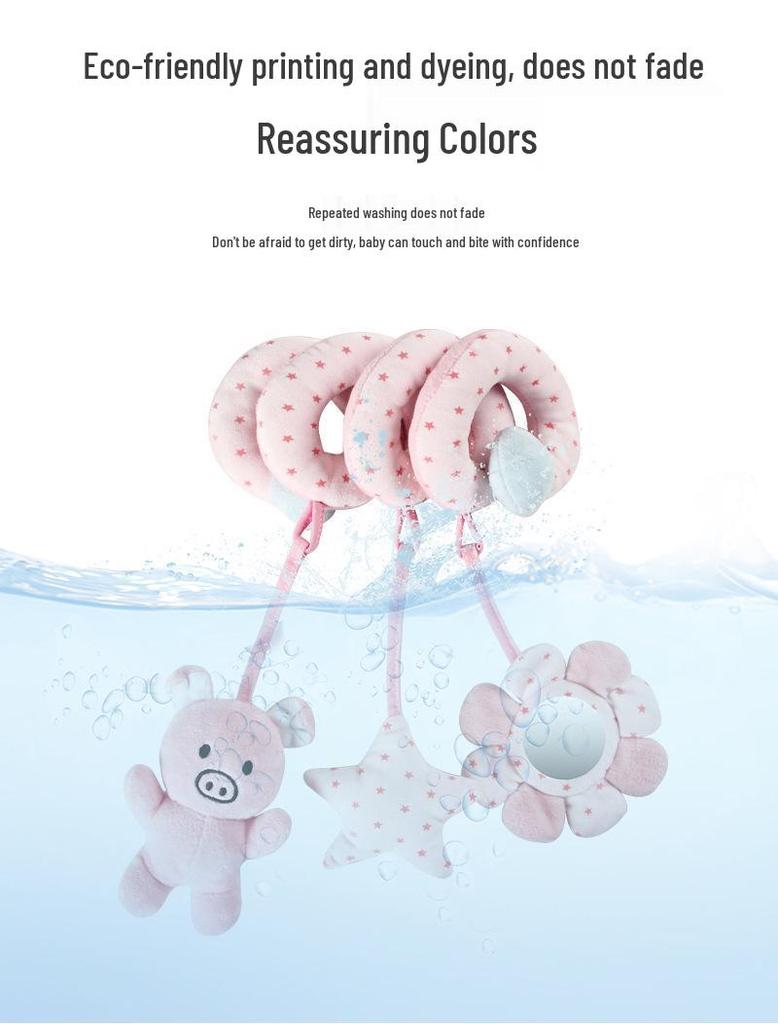 Infant Crib Rattles & Stroller Hanging Toys (0-3 Years) for Baby Development