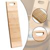 Bamboo Clothes Scrub Board Manual Tool for Home Laundry Use