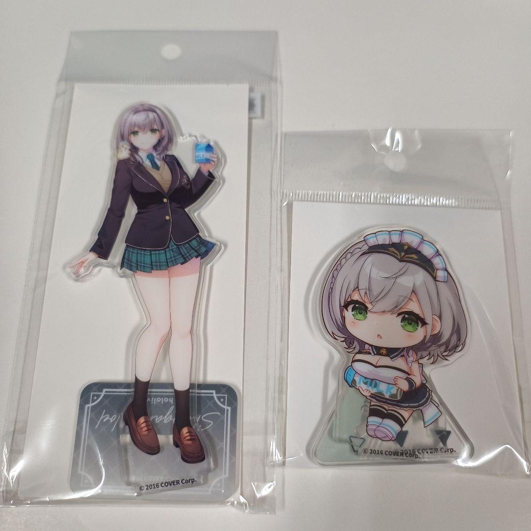 

[USED] Shirogane Noel Korea Collaboration Cafe Acrylic Stand Set
