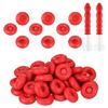 Caulking Tube Caps Reusable Moisture Barrier For Construction Materials Sealing and Preserving Open Caulking Tube