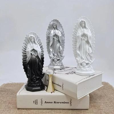 1PC Virgin Mary Resin Home Furnishings Entrance Decoration Church Crafts Shooting Props Decorative Ornaments
